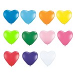 10″ Heart Latex Balloons