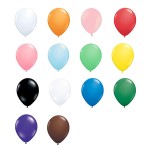 11″@2.5g Standard Latex Balloons