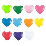 6″ Heart Latex Balloons