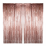 Metallic curtain