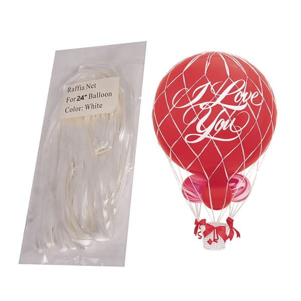 Raffia Net for 24 Balloon