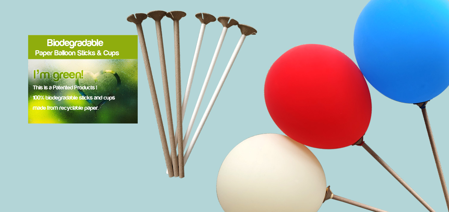 BIO Balloon Sticks & Cups